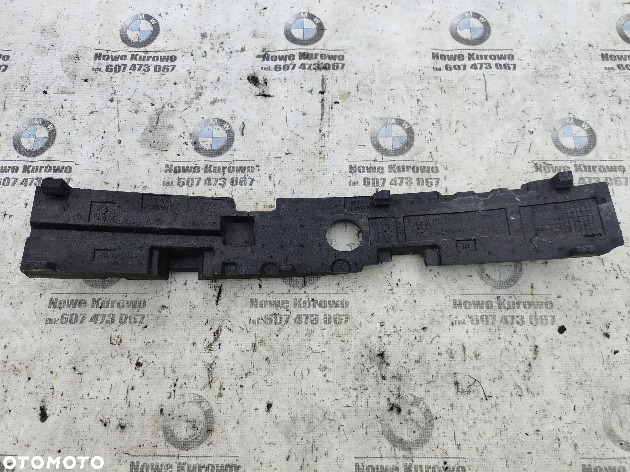 BMW E60 E61 Absorber zderzaka przedniego prawy - 3