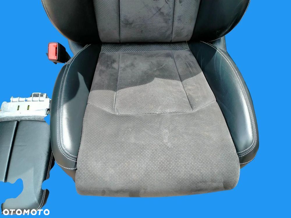 AUDI Q7 4M S-Line FOTELE KANAPA BOCZKI TAPICERKA SKÓRA CZARNA - 5