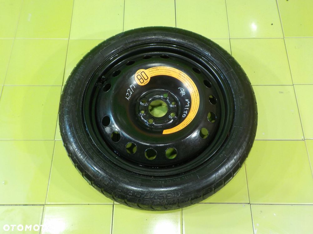 ALFA ROMEO MITO kolo dojazdowe 135/70/16 4X98 - 1
