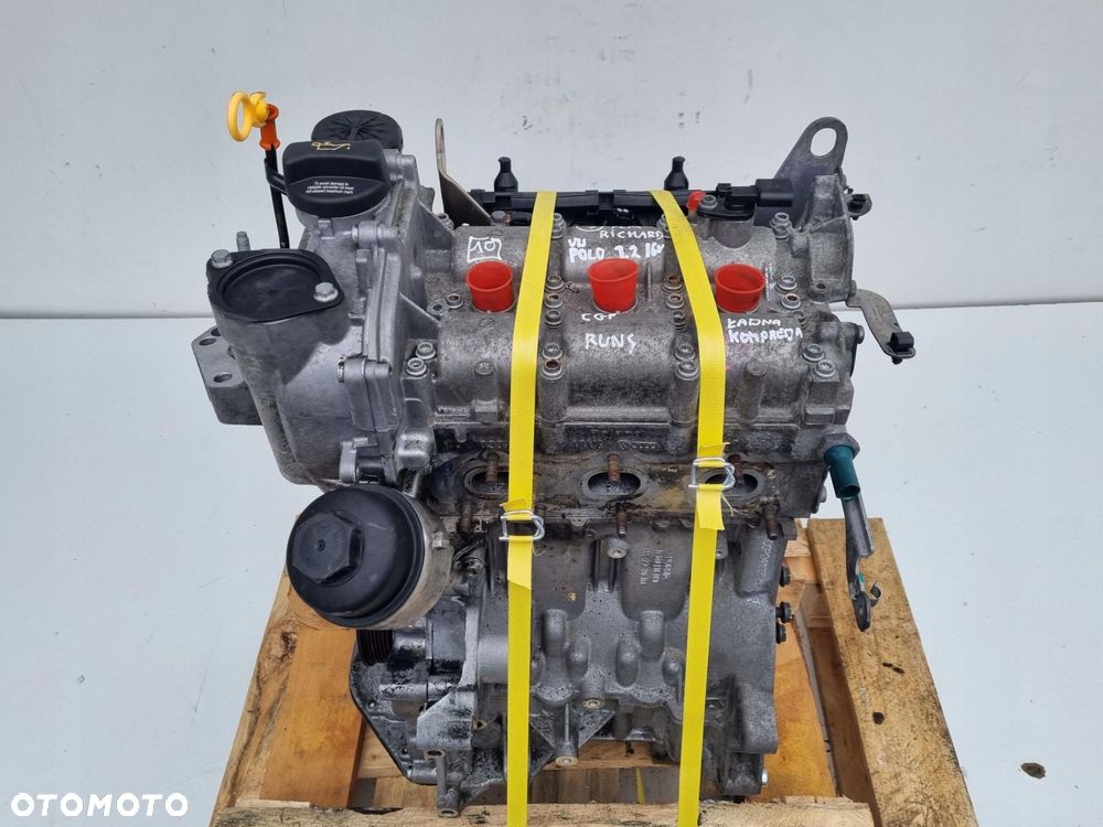 SILNIK KOMPLET VW Polo V 1.2 12V 70KM 134tyś CGP CGPA - 1