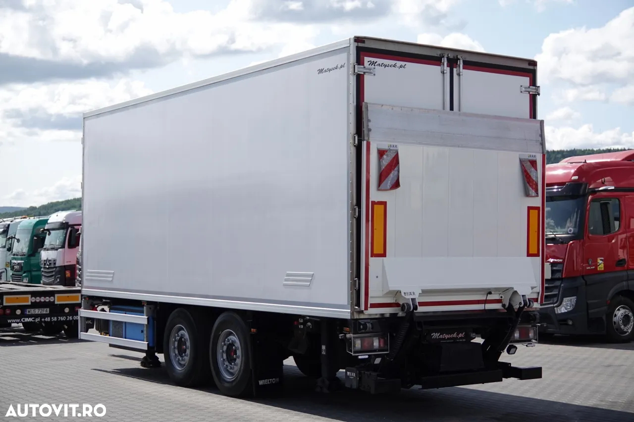 Wielton REMORCA FRIGORIFER Wielton / IGLOOCAR / THERMO KING - FRIGOBLOCK / ELEVATOR DE ÎNCĂRCARE / ALEIE / SAF / 2019 - 4