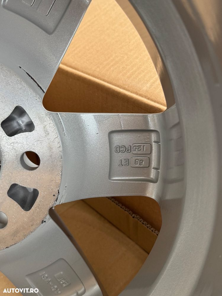 Vând jante aliaj iveco pe 16” 6x125 Avus noi - 6