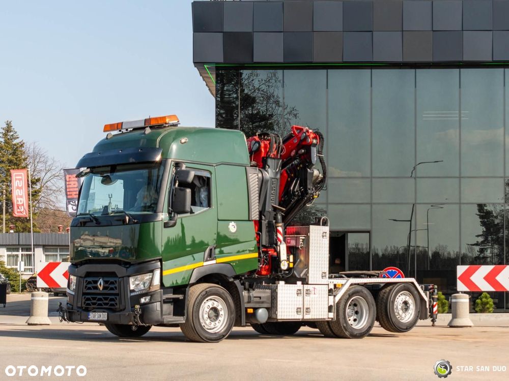 Renault T440 6x2 Fassi F485RA.2.26XE-Dynamic HDS Żuraw Fly Jib Siodło - 15