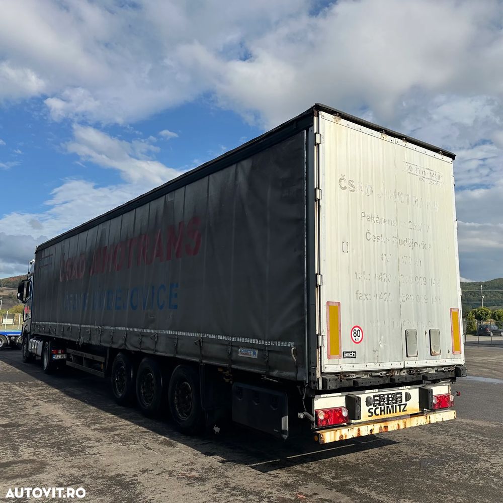 Schmitz Cargobull S01 / Sasiu galvanizat / Prelata laterala culisanta si Tavan/ Axa liftanta - 4