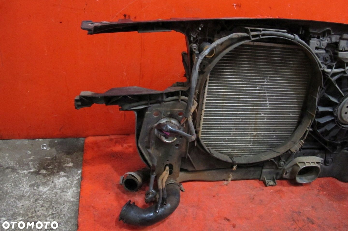 AUDI A4 B6 8E 2.5 TDI BFC PAS PRZEDNI CHŁODNICE WENTYLATOR KOMPLET - 8