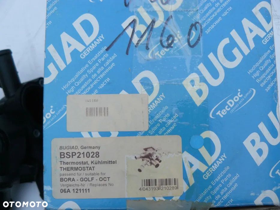 Audi A3/Skoda octavia 1/ VW Golf IV Termostat, środek chłodzący BUGIAD - 2