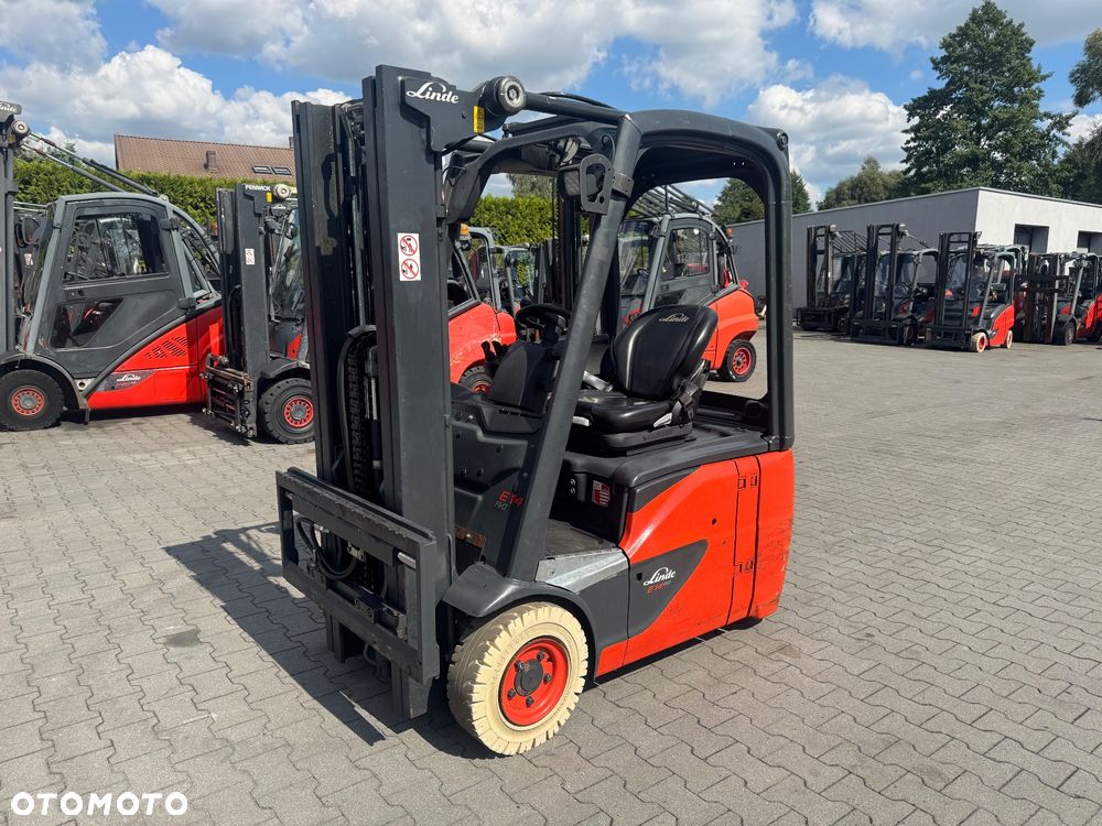 Linde E14  Evo Tylko 3560mth triplex przesuw wolny skok h16 h18 toyot e16