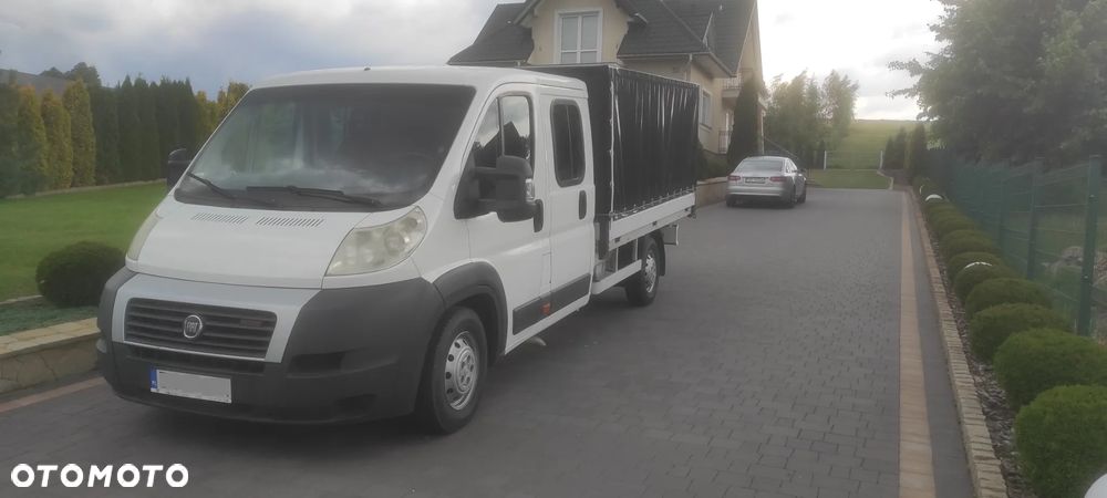 Fiat DUCATO MOTOR 3.0 DOKA 7 OSÓB + SKRZYNIA POLSKI SALON 1 WŁASCICIEL BEZWYPADKOWE - 4