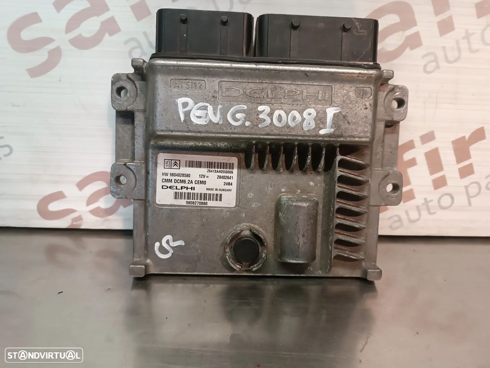 UNIDADE / CENTRALINA DO MOTOR PEUGEOT 308 / 3008 / 508 / CITROEN C4 / PICASSO / C5 2.0HDI 9804828580 9808270880 28402641 - 4