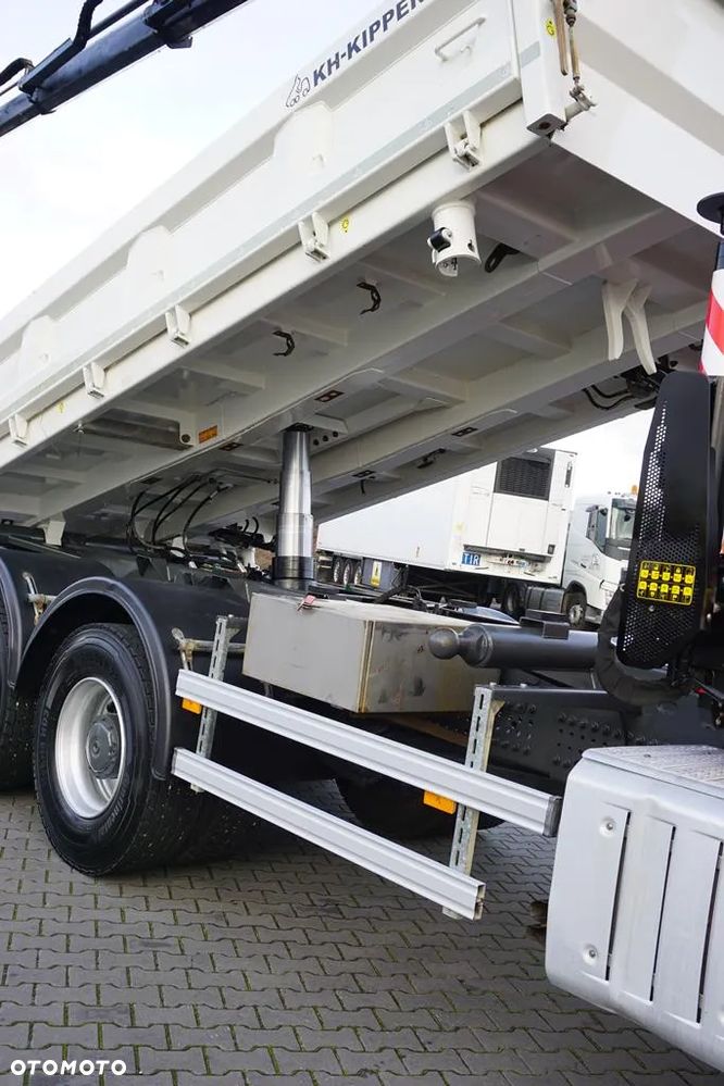 Mercedes-Benz AROCS / 2645 / E 6 / WYWROTKA + HDS / 6 X 4 / HYDROBURTA - 16