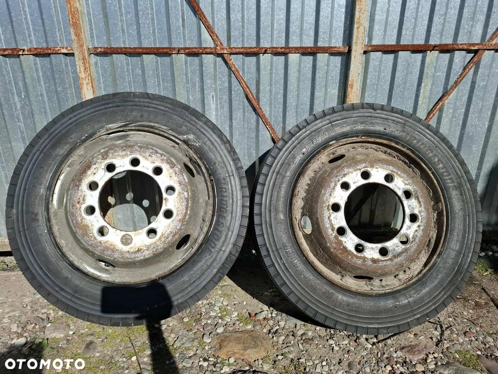 KOŁA CIĘŻAROWE FELGA 6,00 PARA NOWE OPONY BRIDGESTONE R-TRAILER 205/65 R17,5 2024 ROK LETNIE - 1