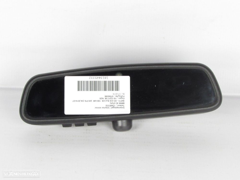 ESPELHO RETROVISOR INTERIOR Seminovo/ Original BMW 7 (F01, F02, F03, F04)/BMW 5...