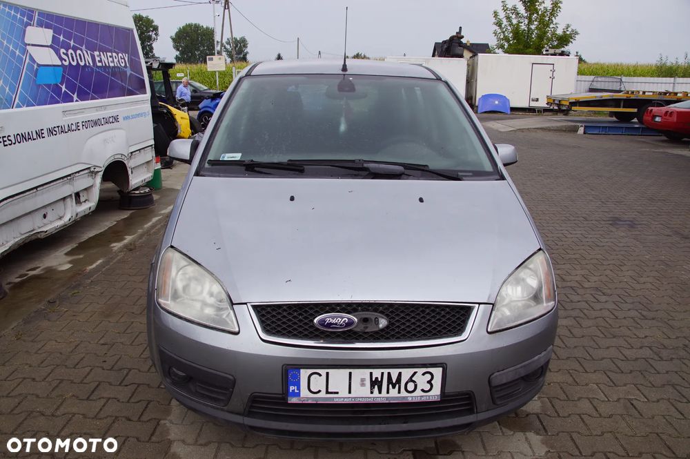Auto na części - Ford Focus C-Max MK1 1.8 16V 120 KM CSDA MTX75 Machine Silver 2004R Silnik Skrzynia Drzwi Szyba Błotnik Maska Klapa Zderzak Lusterko Sterownik Moduł Czujnik Deska Kokpit Licznik Kierownica - 2