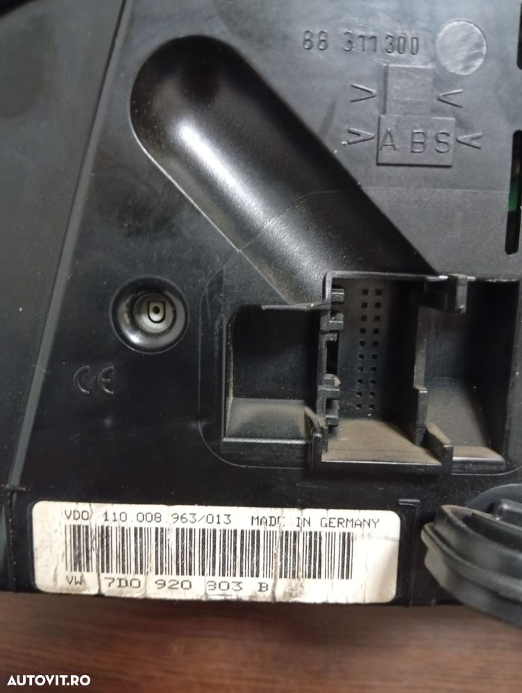 Ceasuri de bord Volkswagen Transporter T4 1990-2003 - 3