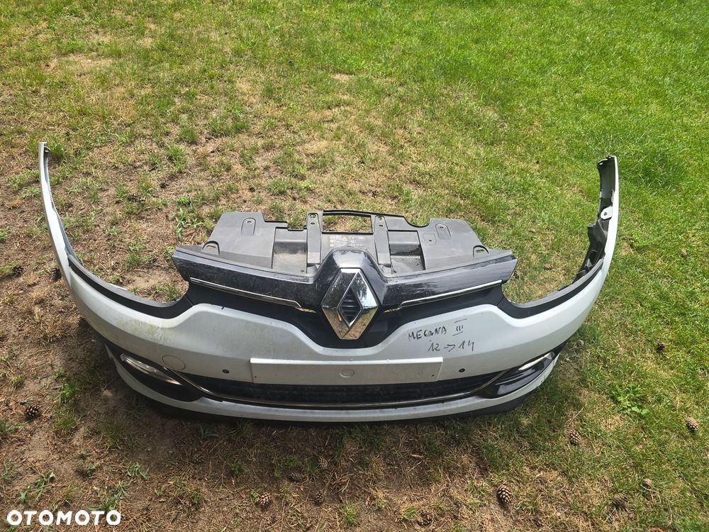 Renault megane III lift zderzak przód grill - 7