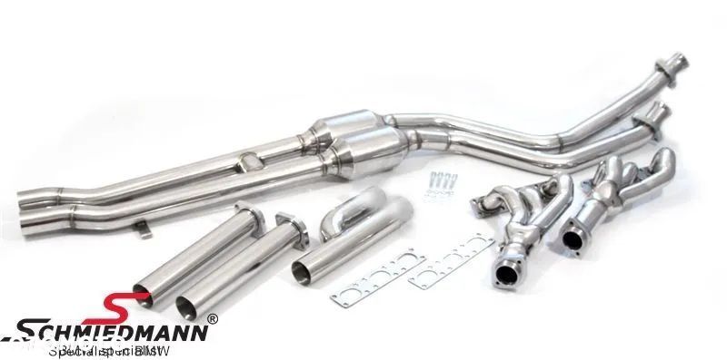 SCHMIEDMANN Dedykowany układ wydechowy ze sportowymi kolektorami BMW - 2