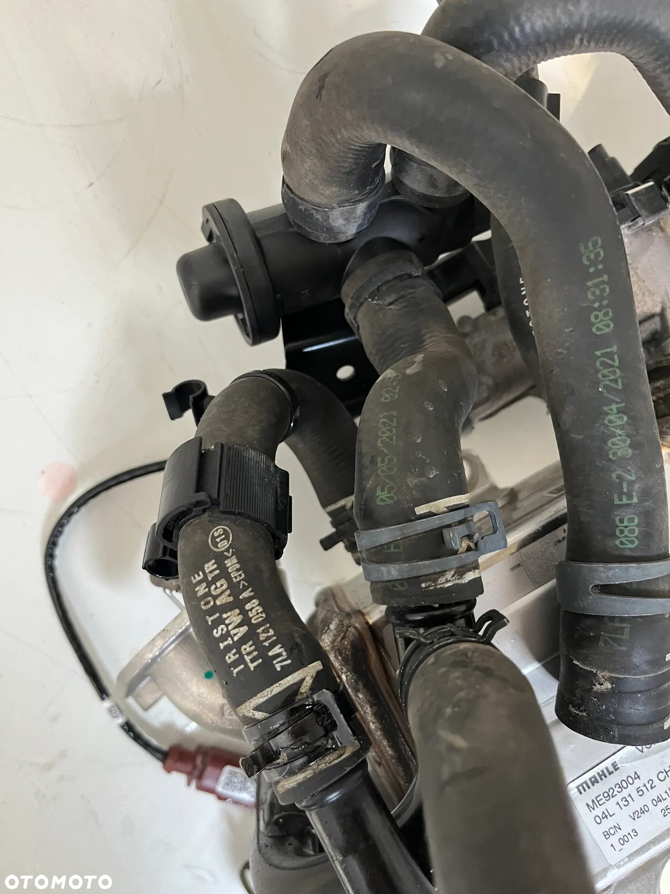 ZAWOR EGR CHLODNICA SPALIN 04L131512CH VW T6 T7 CRAFTER 2.0 TDI ZAWÓR EGR - 4