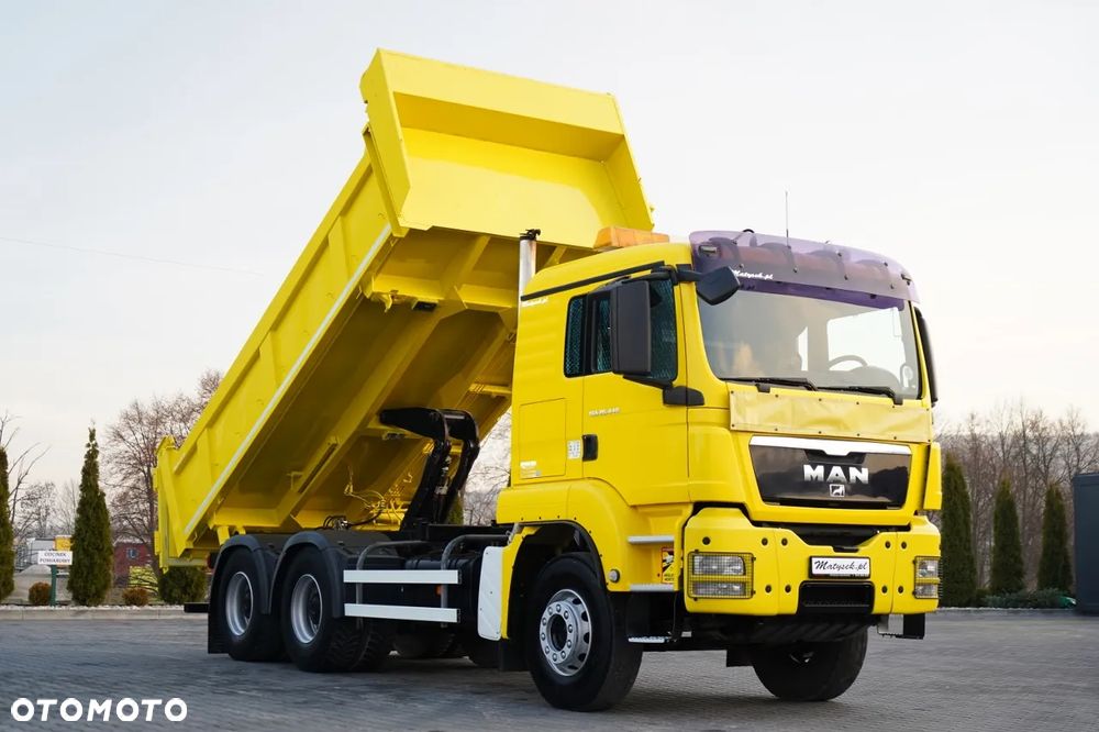 MAN TGS 26.440 / 6X4 / 2 STRONNA WYWROTKA / HYDROBURTA / AUTOMAT / KABINA SYPIALNA - 4