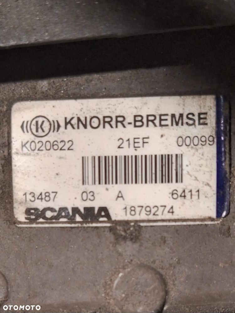SCANIA R zawór hamulcowy EBS K020622 KNORR-BREMSE 1879274 - 4