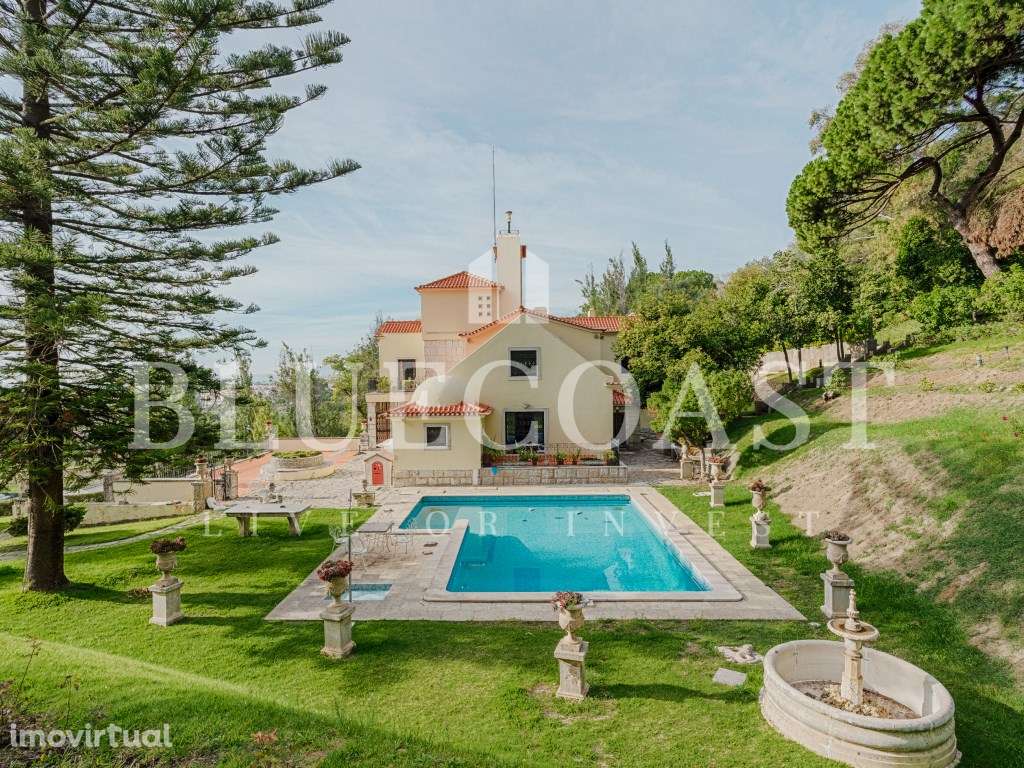 Fantástico Palacete com vista única na Costa da Caparica - Grande imagem: 5/53