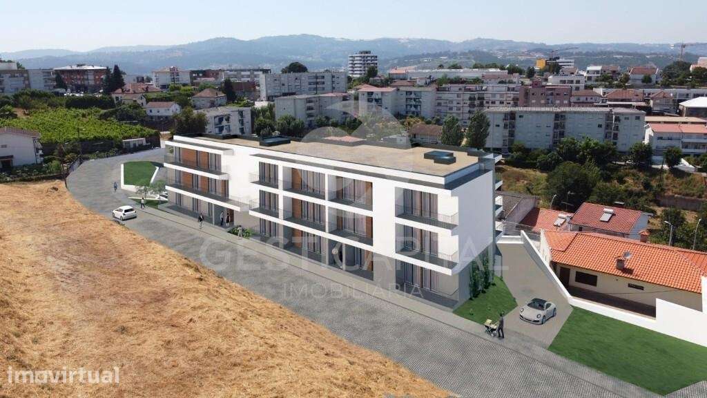 T2 novo com terraço e varanda e lugar de garagem no centro do Marco - Grande imagem: 2/26
