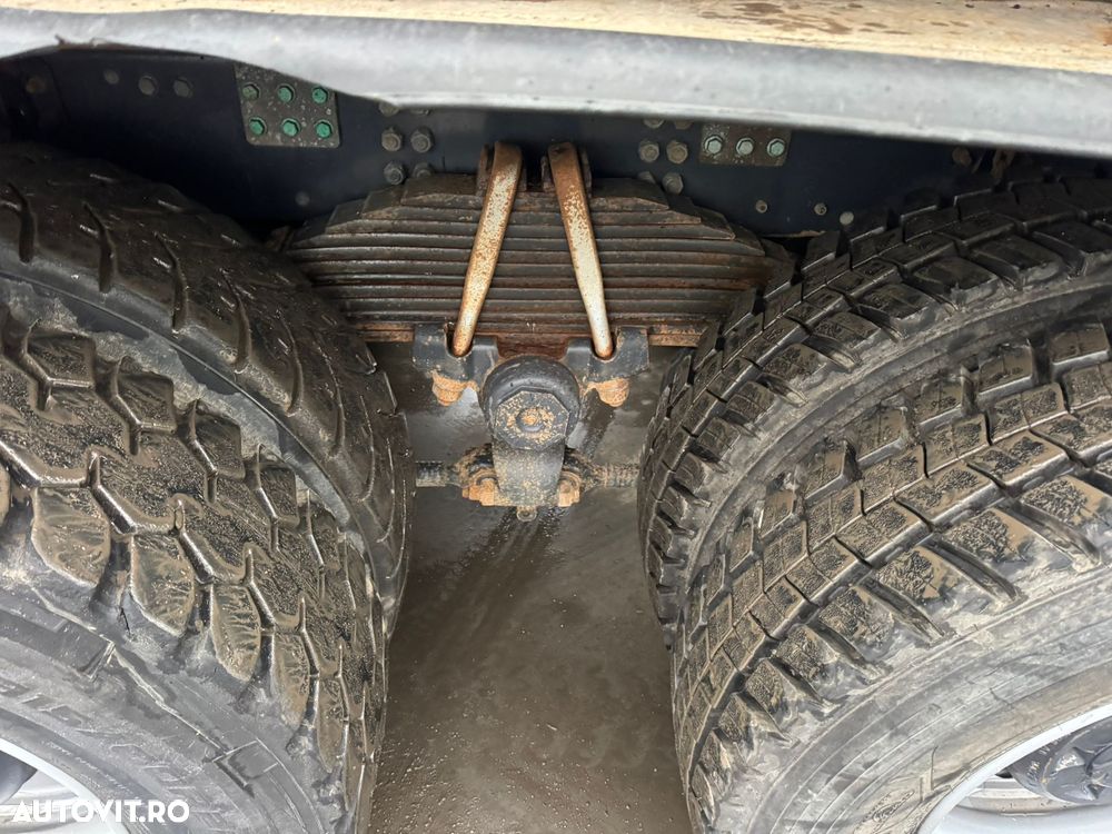 Scania P410 8x4 Basculanta Bena Posterioară Hardox Schmitz 18mc - 7