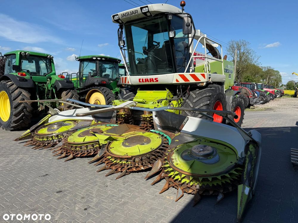 Claas JAGUAR 870 V 8 SILNIK MERCEDES + ORBIS 600 ŁADNY - 5