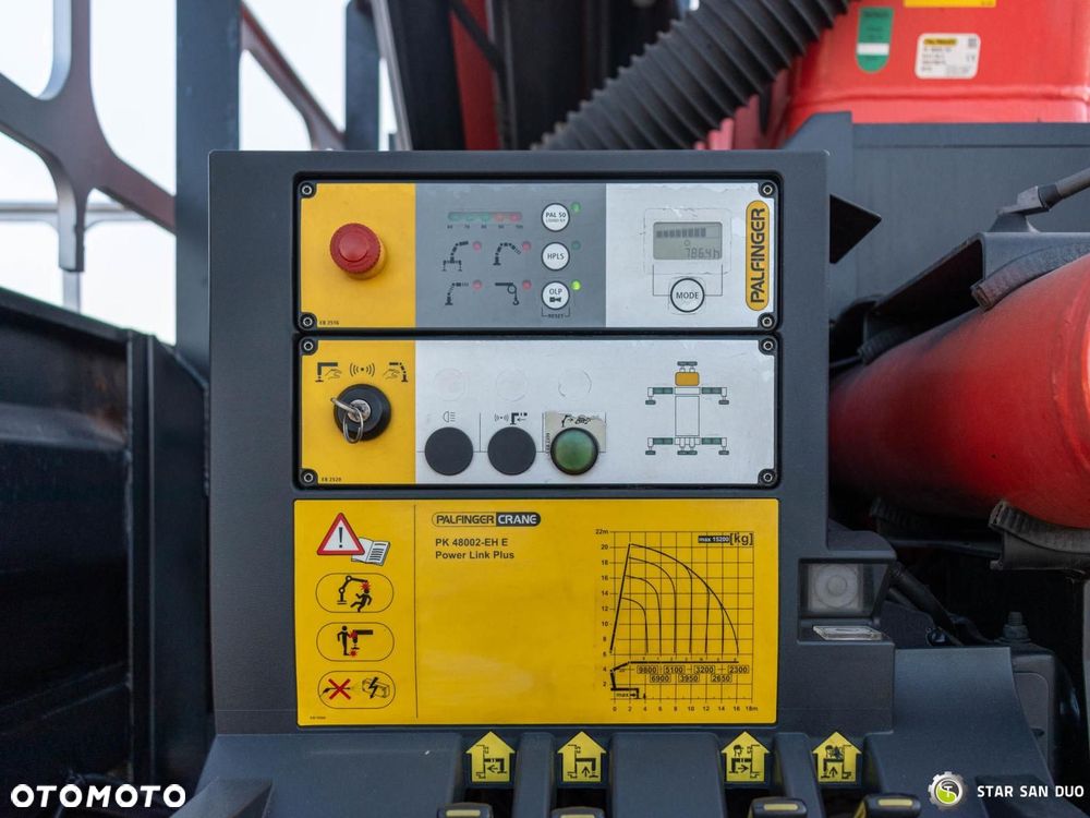 Mercedes-Benz AROCS 3240 8x4 PALFINGER PK 48002 EH HDS Żuraw Crane - 22