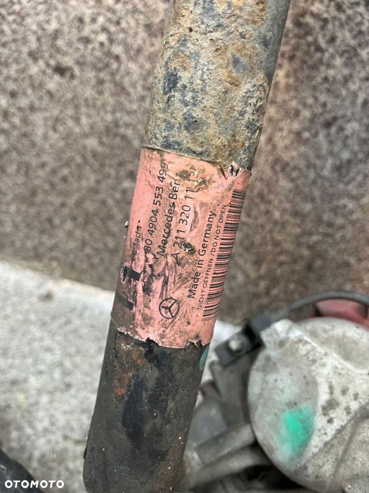 Kopyto mcperson zawieszenie wahacze zwrotnica lewy przod W211 3.2 CDI KPL - 9