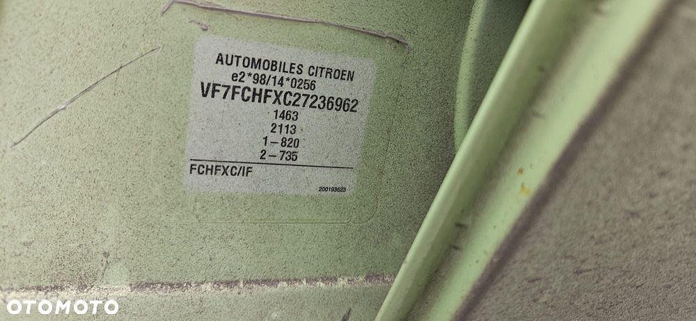 CITROEN C3 02 - 05 1.1 8V HFX - OSLONA PRZECIWSLONECZNA LEWA PRAWA - 16