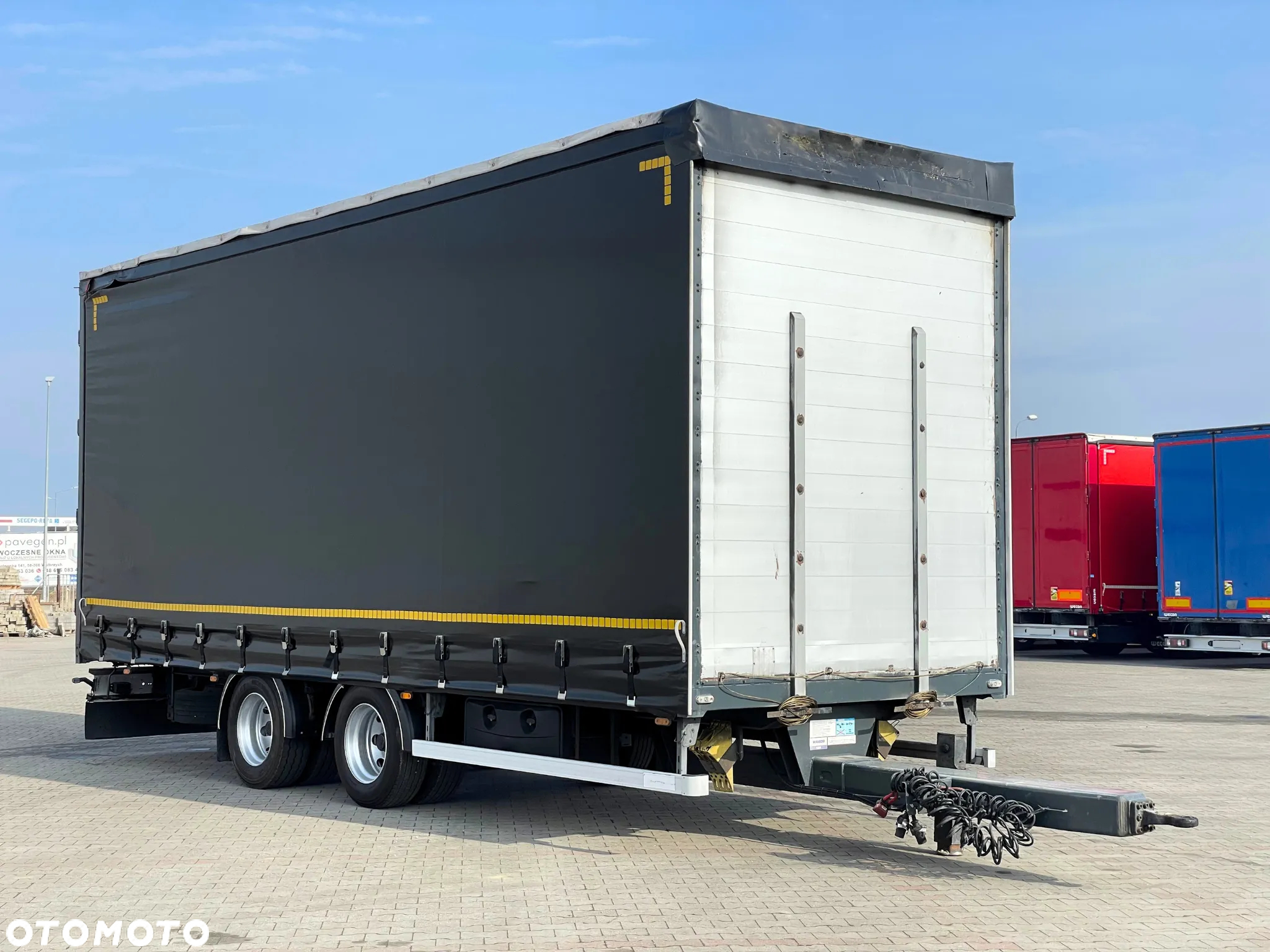 Konar PRZYCZEPA TANDEM / 7,75 M / SUWANY PODNOSZONY DACH / SALON PL - 2