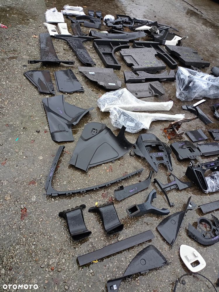 Plastiki wnętrze Dywany Wygłuszenia słupki Ford C-MAX MK2 - 2