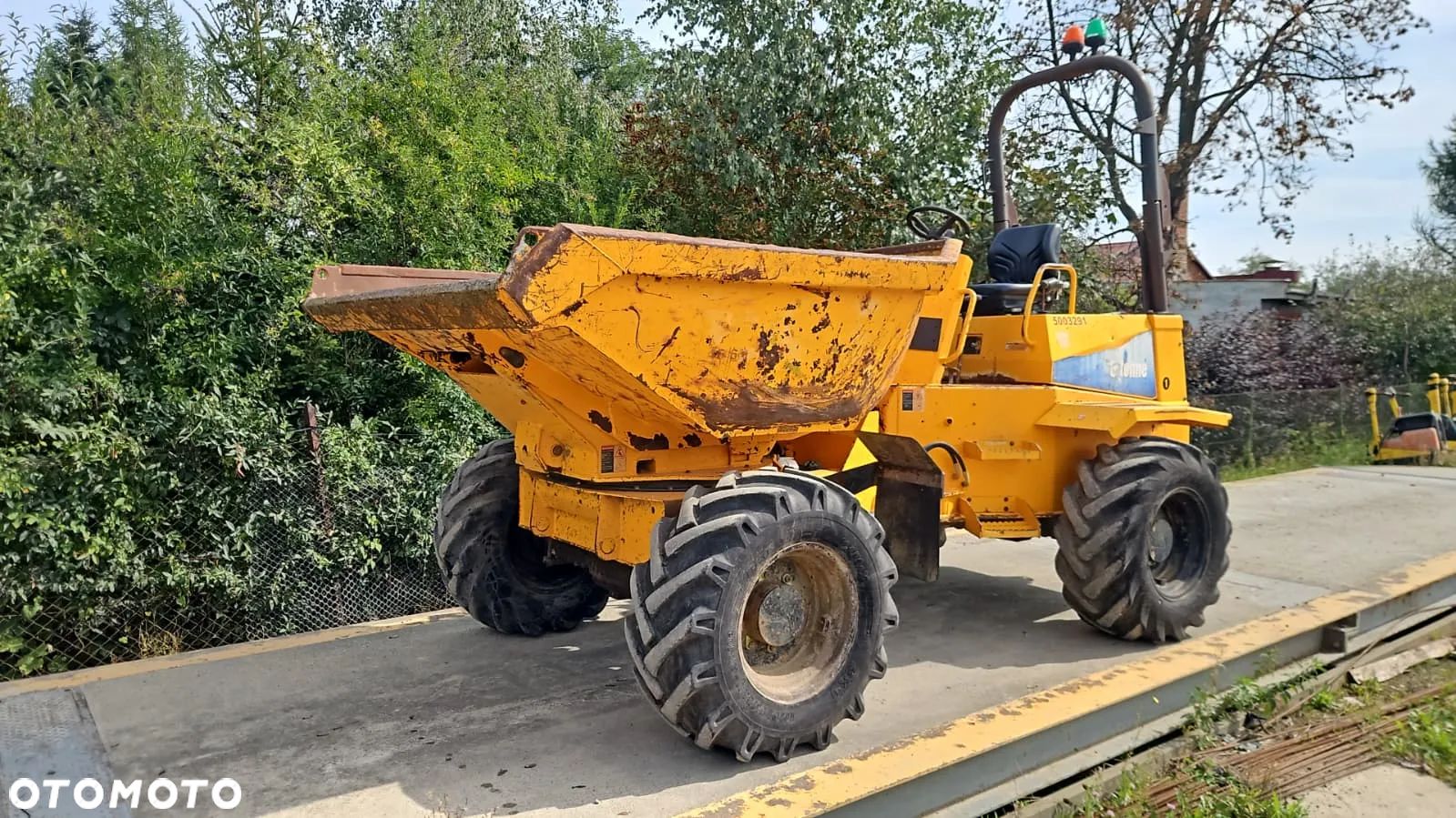 Thwaites Wozidło budowlane obrotowe Thwaites 6T ton 2008 4x4 Terex Benford 5t - 1