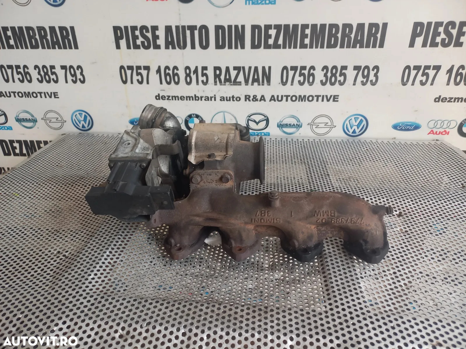 Turbina Turbo Turbosuflanta Bmw X3 E83 X1 E84 2.0 D Motor N47 177 Cai Cod    E90 E91 E87 E60 Etc. D - 7