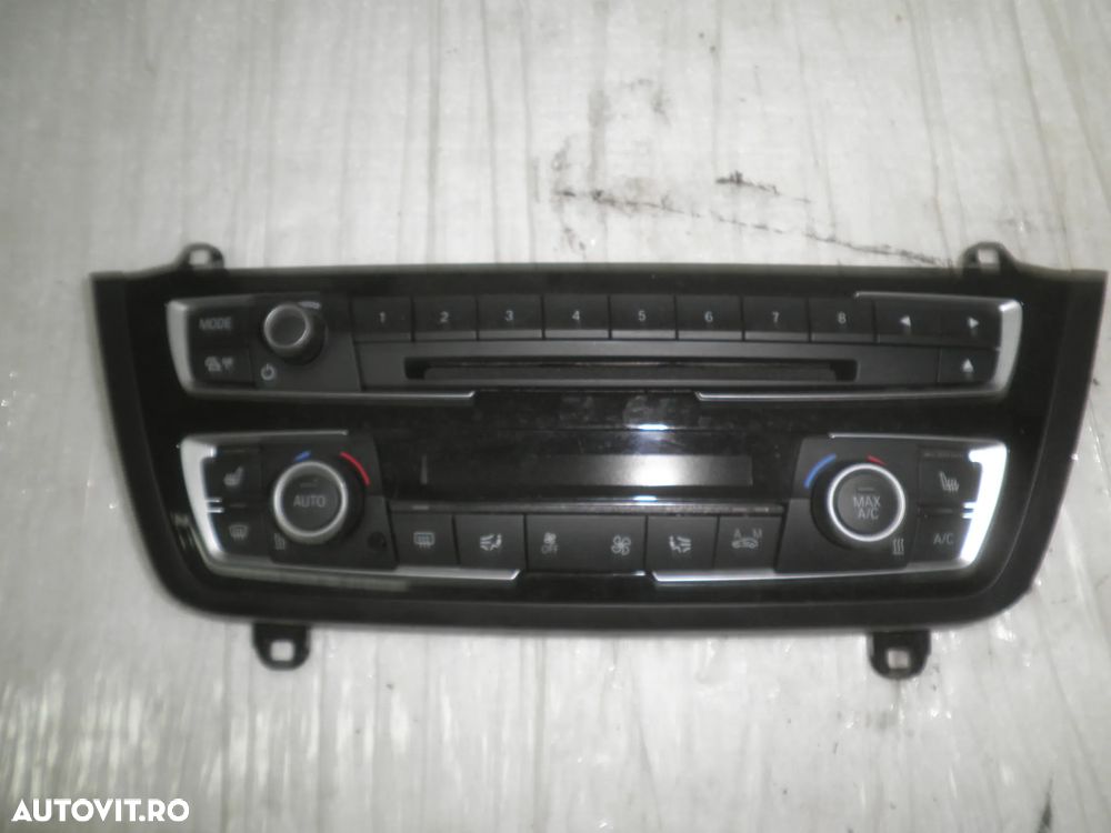 Panou clima + comenzi radio CD BMW Seria 4 F32 - 1