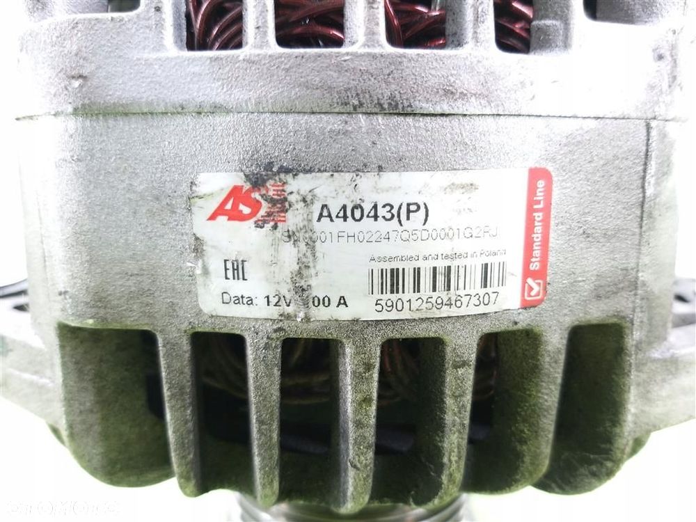 Alternator Alfa Romeo 147 2000-2010 1,9 JTD 100A 5901259467307 157 159 - 3
