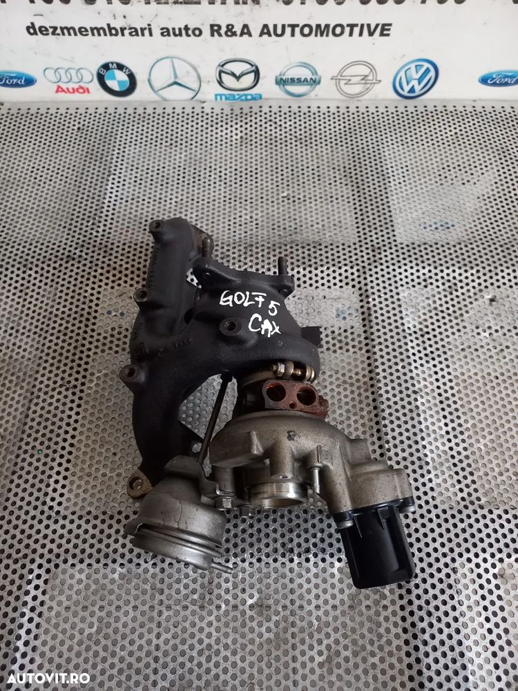 Turbo Turbina Vw Golf 5 , 6 Touran Scirocco Jetta Audi Seat Skoda 1.4 TSI Motor CAX  - Dezmembrari - 4