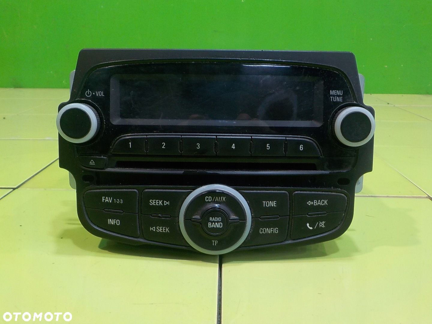 CHEVROLET SPARK M300 III LIFT 1.2 LIFT 13r 5D radio CD 95368599 - 1