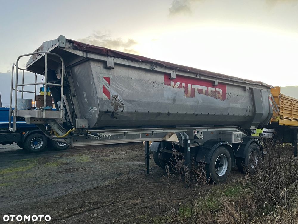 Langendorf SKA 20/26 4960kg 2 osie 38t DMC zestaw naczepa wywrotka Hardox - 13