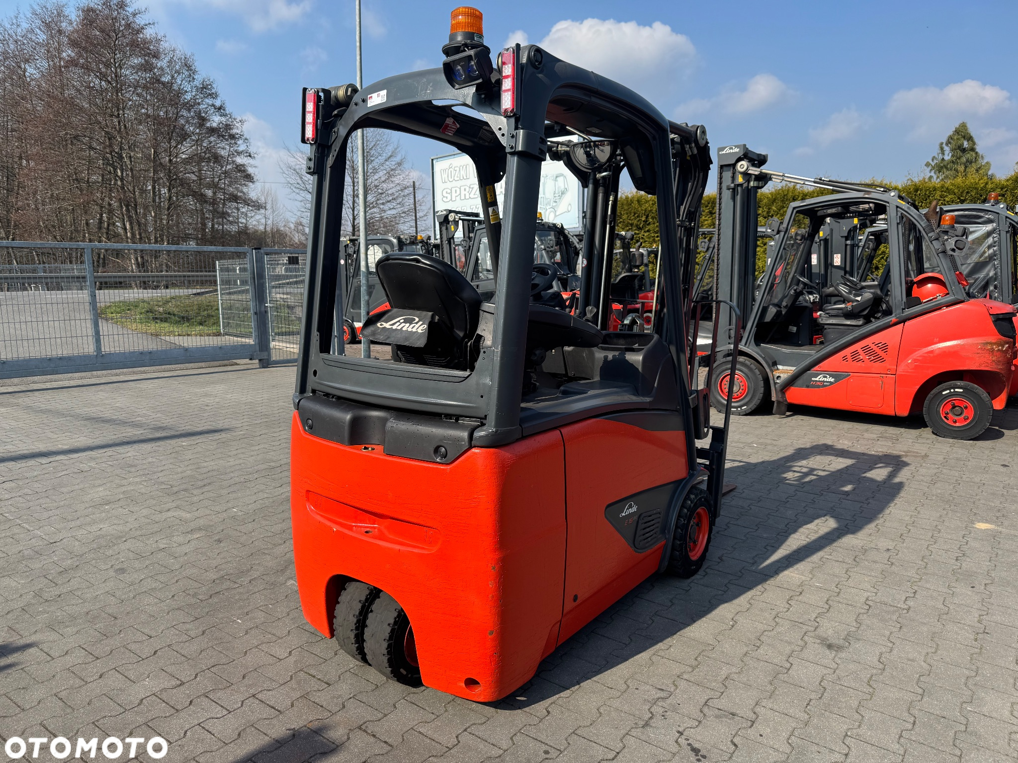 Linde Linde E16 Evo 7870mth triplex bat 2021 przesuw wolny skok h16 h18 toyot - 3