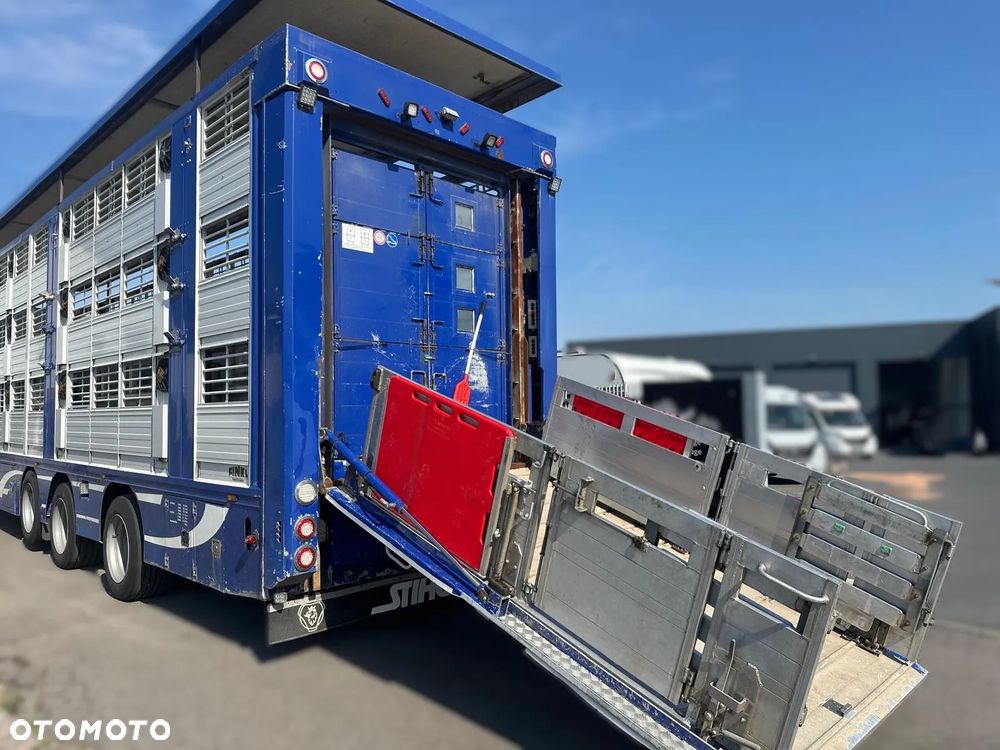 Volvo FH 460 EURO 6 + FINKL 3-POZIOMOWA | PODNOSZONY DACH | POIDŁA | WENTYLATORY - 10