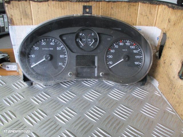 Quadrante 9665983780 PEUGEOT PARTNER 2014 1.6HDI KM/H DIGITAL PEUGEOT  PARTNER 2 FASE 1 2010 1.6HDI 90CV 4P BRANCO KM/H DIGITAL - 1