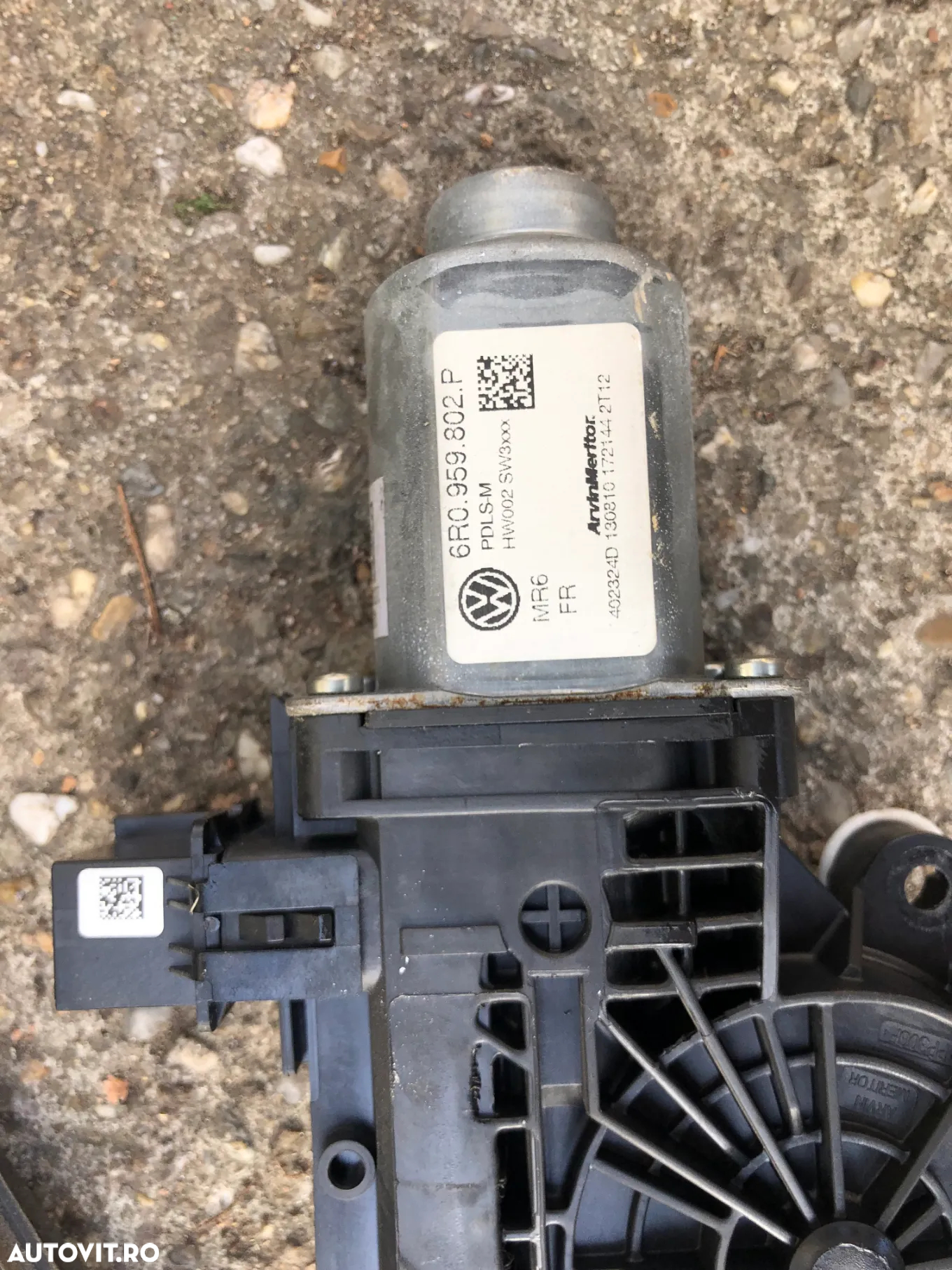 Macara electrica completa cu motoras dreapta fata Skoda Fabia 2 2011 - 5