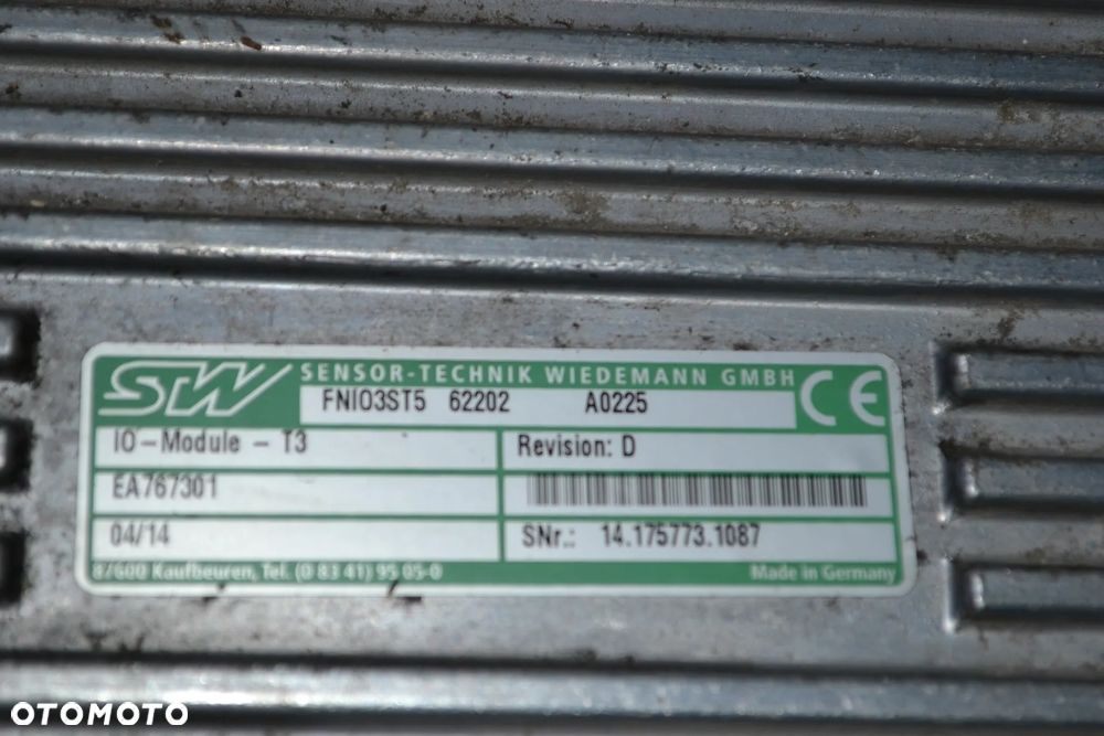 MODUŁ STEROWANIA ŚMIECIARKI FAUN EA767301 T3 - 3
