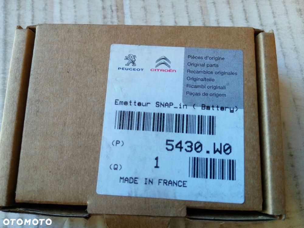 CZUJNIKI CISNIENIA TPMS CITROEN 5430W0 308 - 1