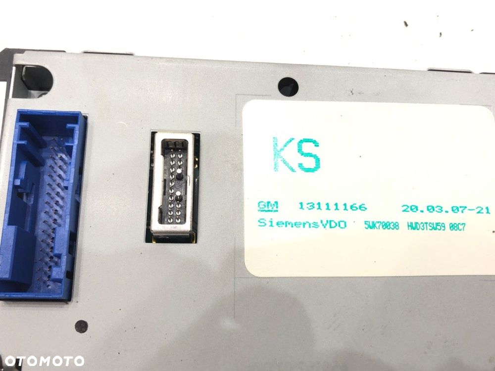 WYŚWIETLACZ  OPEL ASTRA H GTC (A04) 2005 - 2010 1.6 (L08) 77 kW [105 KM] benzyna 2005 - 2010 - 3