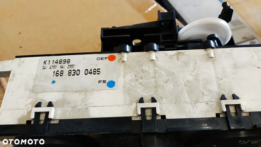 PANEL NAWIEWU 1688300485 Mercedes A-klasa I W168 - 2