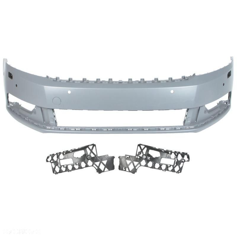 NOWY ZDERZAK VW PASSAT B7 2013-2014 LAKIEROWANY W KOLOR - 2