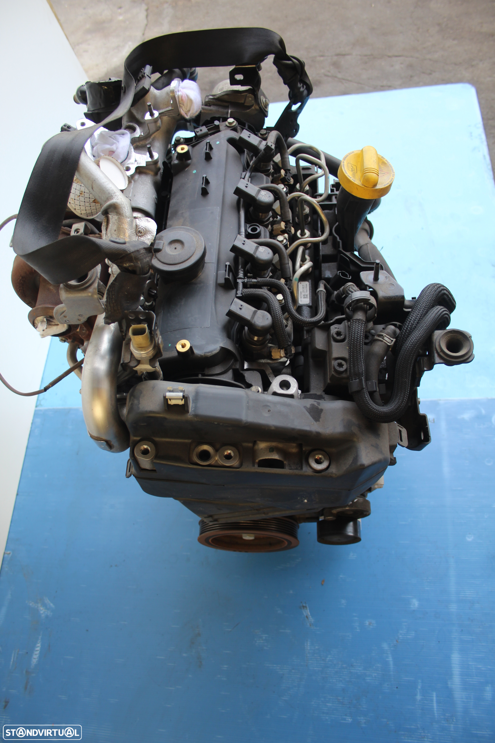 Motor Renault 1.5 Dci com referencia K9K648 injeçao continental - 3