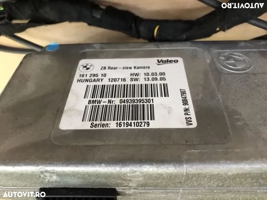 Kit complet pentru montaj camera marșarier bmw F10 F11 F30 F01 F15 F31 toate piesele sunt originale bmw - 5